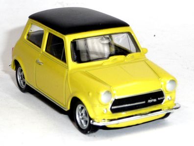 Modellauto Mini Cooper gelb ca. 1:60 / 6-7 cm Neuware