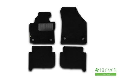 Textil Fußmatten Klever Standard für Volkswagen Touran 2006-2014