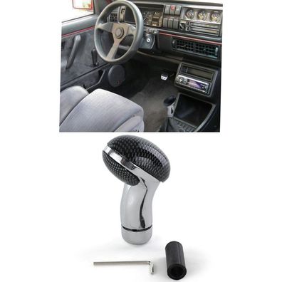 Sport Schaltknauf Spirit Carbon Optik für VW Golf 2 3 Jetta Polo 86C 6N Corrado