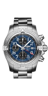 Breitling Avenger Chronograph 45 in Silber