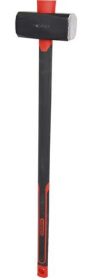 KS TOOLS Vorschlaghammer mit Fiberglasstiel, 5000g