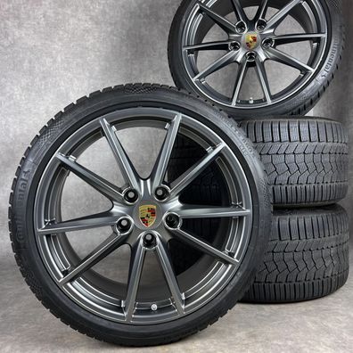 Porsche 992 Winterräder 20"/21" Original Carrera S Felgen C4 4S GTS Platinum 19