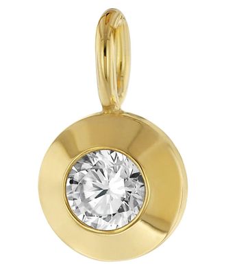 trendor Schmuck Damen Schmuck-Anhänger Gold 333/8K mit Zirkonia 21572