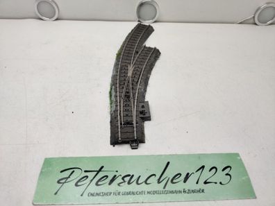 Märklin H0 1 x Bogenweiche Rechts C-Gleis 24672 R1 Anlagenrückbau
