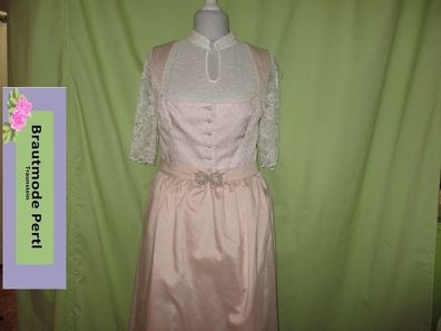 Brautdirndl mit Schürze, Rosa, Gr. 46, Kinga Mathe, Neapel