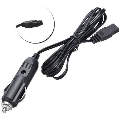 A78C Auto Kühlschrank Kabel 12V / 24V DC 2-Pin auf Zigarettenanzünder Stecker 2m