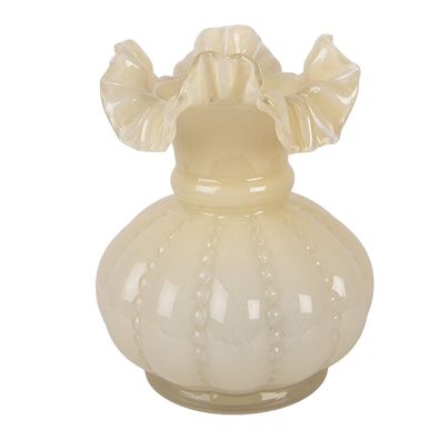 Clayre & Eef Vase Ø 15x20 cm Gelb Glas (Gr. Ø 15x20 cm)