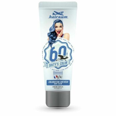 Hairgum Sixty's Color Hair Color Royal Blue