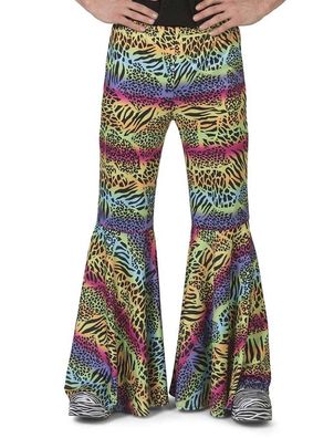 Schlaghose Animal Print Funny Fashion - Größe: 56-58