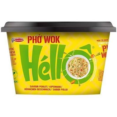 Acecook Pho Wok Hello Instant Reisnudeln Huhn Cup 76g
