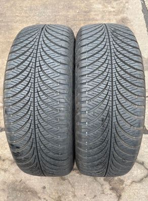 2x Allwetterreifen 215/65 R16 98H Goodyear Vector 4Seasons G2 SUV DOT19 7,1-8,5mm