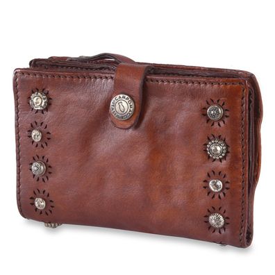 Campomaggi Cow + Studs + Strass C007530NDX0699, cognac, Damen