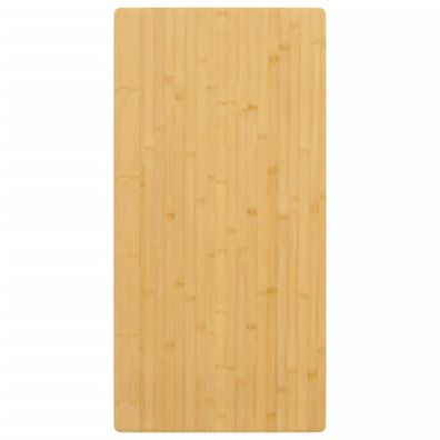vidaXL Tischplatte 40x80x1,5 cm Bambus