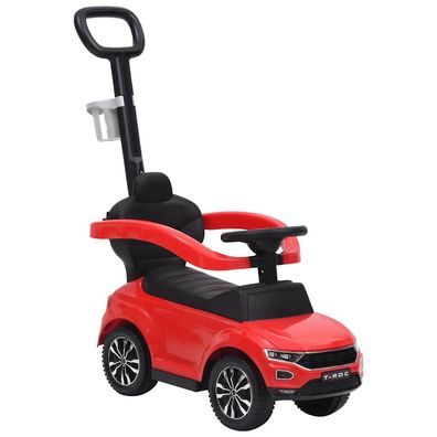 vidaXL Rutschauto Volkswagen T-Roc Rot