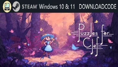 NEU PC Computer Spiel Puzzles For Clef für Windows 10 11 STEAM Download Code Key