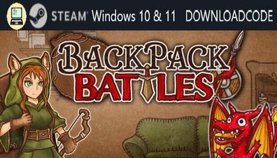NEU PC Computer Spiel Backpack Battles für Windows 10 11 STEAM Download Code Key