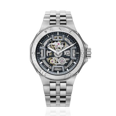 Edox - 85310 3DM NGIN - Armbanduhr - Herren - Automatik - Mecano Damascus Steel
