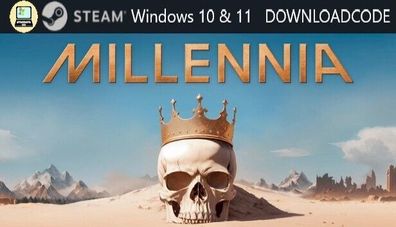 NEU PC Computer Spiel Millennia für Windows 10 11 STEAM Download Code Game Key