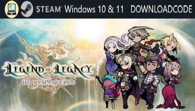 NEU Computer Spiel The Legend of Legacy HD Remastered für Windows STEAM Key Code