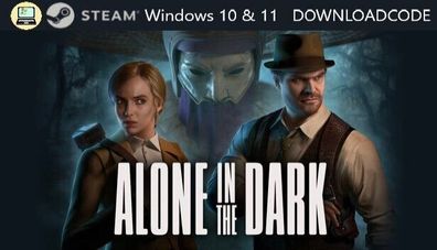 NEU PC Computer Spiel Alone in the Dark für Windows 10 11 STEAM Downloadcode Key