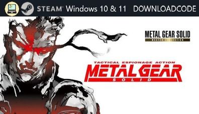 NEU Computer Spiel Metal Gear Solid Master Collection Version Key Code für STEAM