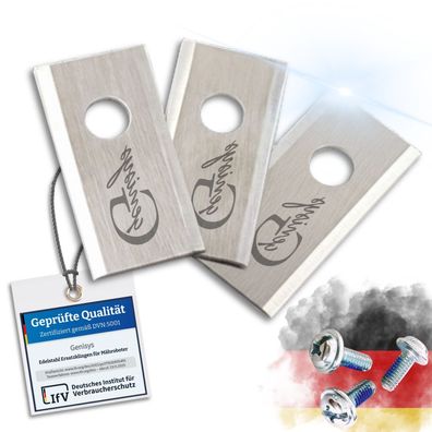 Ersatz Messer Klingen f. Kress Mission Mähroboter bruchsicher LongLife Edelstahl