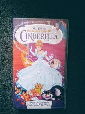 VHS Video Walt Disney Meisterwerke Cinderella