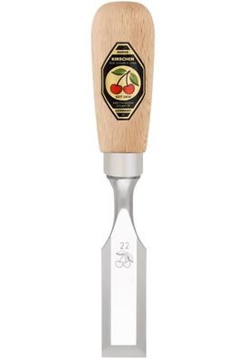 Kirschen Kurzbeitel mit Rotbuchenheft 22 mm 1071022