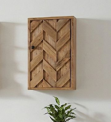 Badoberschrank 45x73cm 'Ontario' Akazie massiv