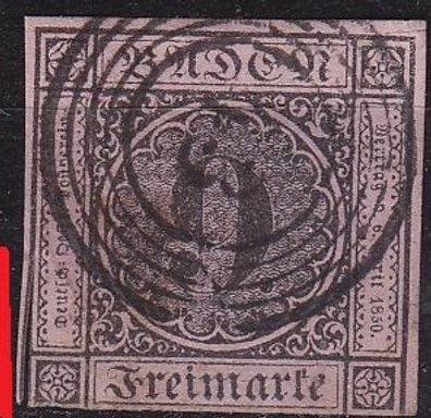 Germany Baden [1851] MiNr 0004 ( O/used ) [02]