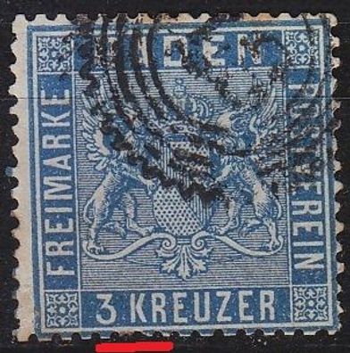 Germany Baden [1860] MiNr 0010 b ( O/used ) [01]