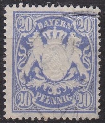 Germany Bayern Bavaria [1888] MiNr 0057 B ya ( O/used )