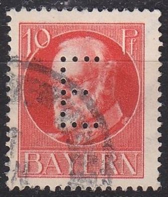 Germany Bayern Bavaria [Dienst] MiNr 0014 a ( O/used ) [03]
