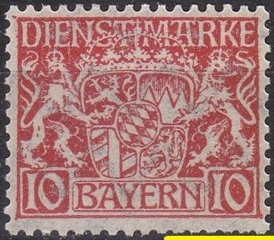 Germany Bayern Bavaria [Dienst] MiNr 0026 x ( * */mnh ) [01]