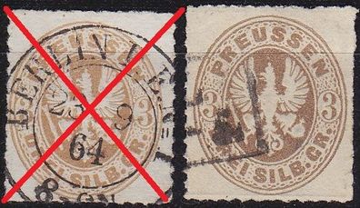 Germany Preussen [1861] MiNr 0018 b ( O/used ) [01]