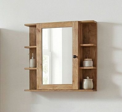 Spiegelschrank 83x73cm 'Ontario' Akazie massiv