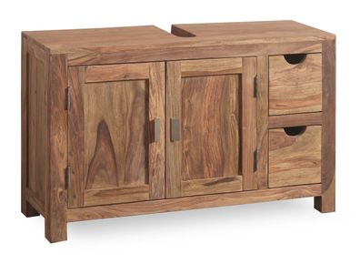 Waschbeckenunterschrank 100x60cm 'Oxford' Sheesham massiv