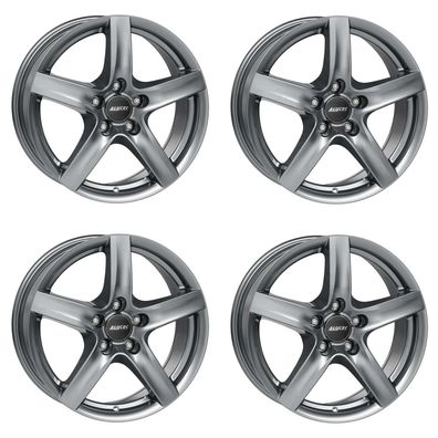 4 Alutec Felgen Grip 6.0Jx15 ET45 5x112 GRAP für SKODA Octavia