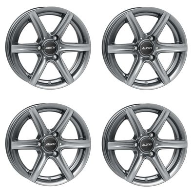 4 Alutec Felgen Grip 6.0Jx15 ET25 3x112 GRAP für SMART / Daimler forfour