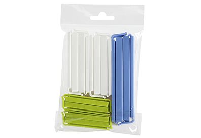 Wüllner &amp; Kaiser Beutelverschlussclip farbig sortiert 10er Pack