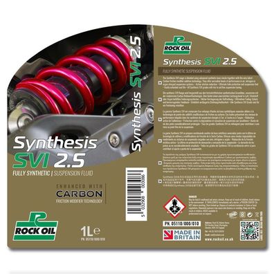Gabelöl Rockoil 1 Liter svi suspension Fluid 2,5 Voll-Synthesis SVI 2,5 carbon