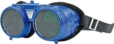 Schweißerschutzbrille mit klappbarem Filter, Schutzstufe 5 DIN