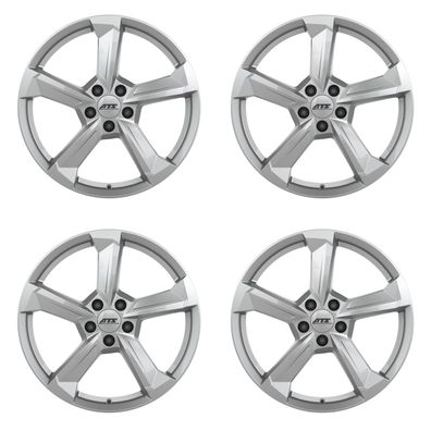 4 ATS Felgen Auvora 6.5Jx16 ET42 5x112 SIL für SEAT Alhambra Altea Ateca Leon