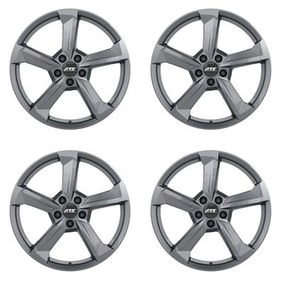4 ATS Felgen Auvora 8.0Jx19 ET45 5x112 GREY für Volkswagen Beetle Caddy E-Golf EOS