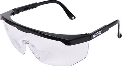Korrektionsschutzbrille mit Vergrößerung + 2,5 Dioptrien