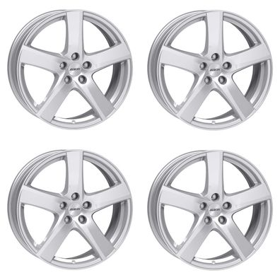 4 Alutec Felgen Freeze 7.5Jx18 ET39 5x112 SIL für AIWAYS U5