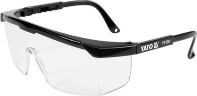 Schutzbrille klar mit Seitenschutz und UV-Filter