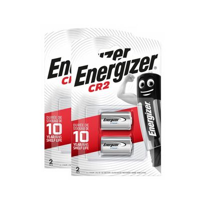 2x Energizer CR2 CR15H270 CR17355 Lithium Power Photo Batterie 3V 2er Blister