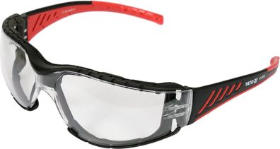 Schutzbrille Komfort+ Transparent, Anti-Fog & Anti-Scratch