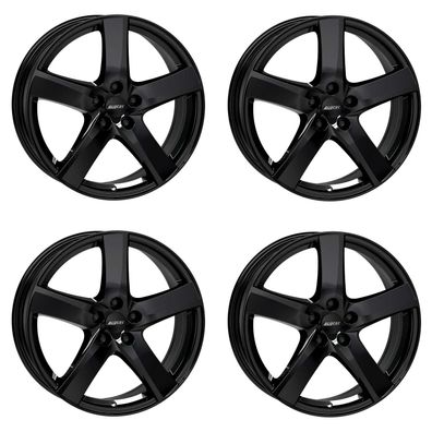 4 Alutec Felgen Freeze 7.5Jx18 ET51 5x112 SW für Volkswagen E-Golf Golf ID.3 Jetta